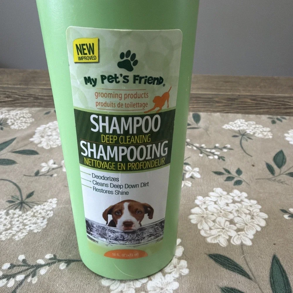 My Pet's Friend Deodorizes Cleans Deep Down Dirt and Restores Shine Shampoo 16oz